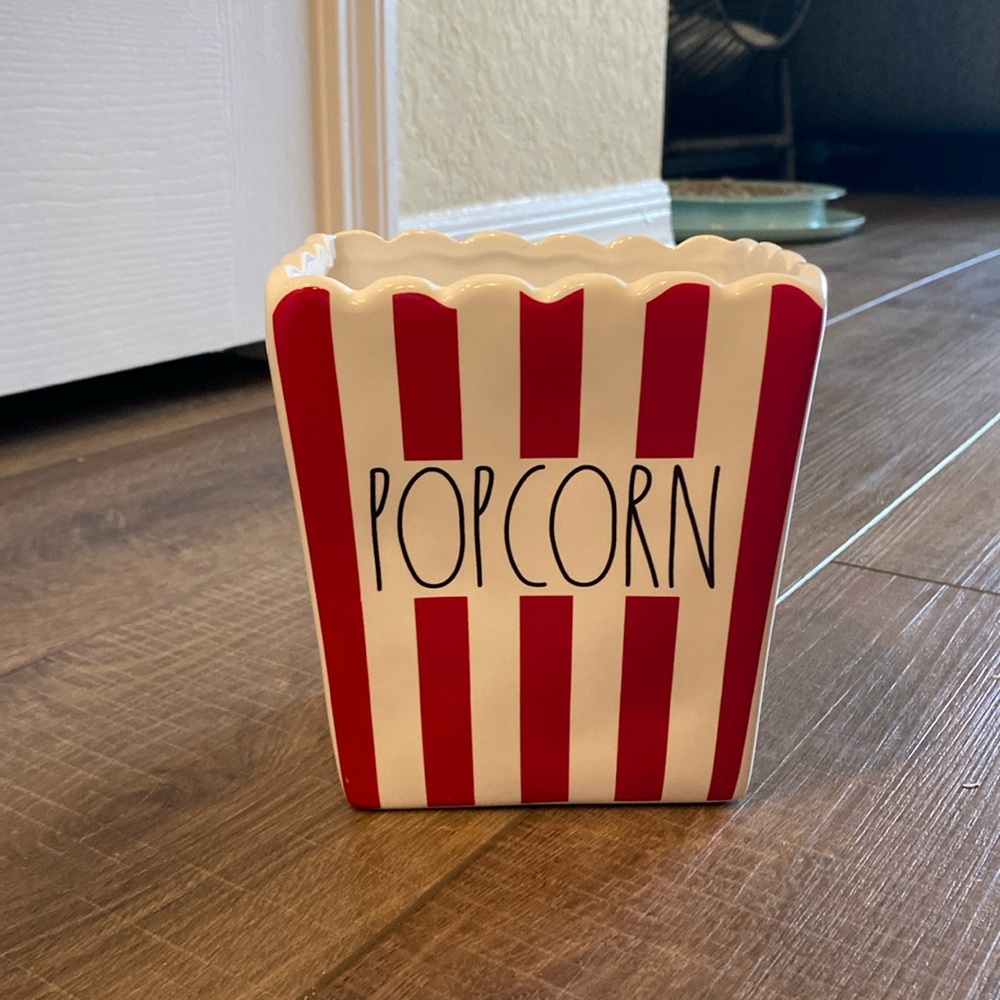 Rae Dunn popcorn container